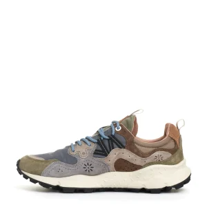 snekers blu verde e beige