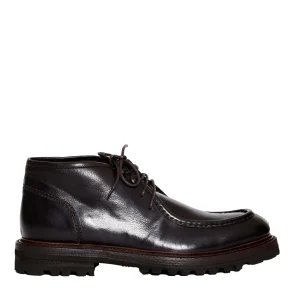 SORELLE PEREGO - Dark Brown Leather Ankle Boots: Shop Now!