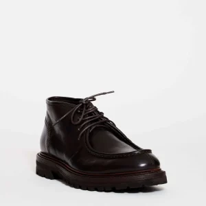 SORELLE PEREGO - Dark Brown Leather Ankle Boots: Shop Now!