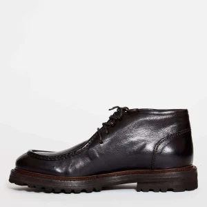 SORELLE PEREGO - Dark Brown Leather Ankle Boots: Shop Now!