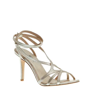 SORELLE PEREGO - sandalo platino cinturini: eleganza e stile