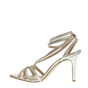 SORELLE PEREGO - sandalo platino cinturini: eleganza e stile