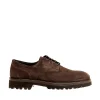 SORELLE PEREGO - Scarpe in camoscio marrone con lacci