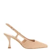 SORELLE PEREGO - Slingback intreccio beige: eleganza e comfort