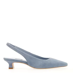 SORELLE PEREGO - Slingback in camoscio jeans: scarpe trendy e comode