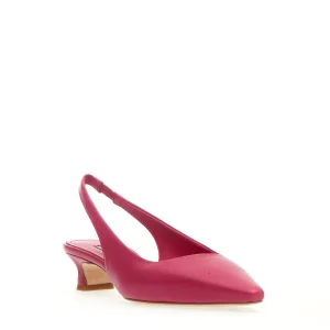 SORELLE PEREGO - Slingback pelle fuxia: Scarpe eleganti e trendy