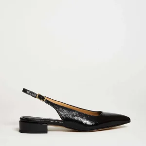 SORELLE PEREGO - Slingbacks in Black Naplak: Scarpe eleganti