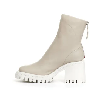 stivaletto panna tacco 80 mm
