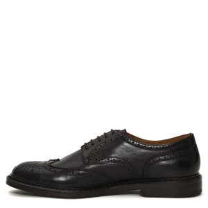 stringata inglese pelle marrone