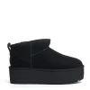 ugg classic ultra mini platform nero